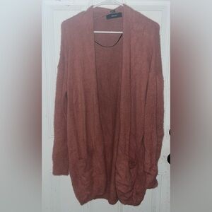 Forever 21 pinkish cardigan.